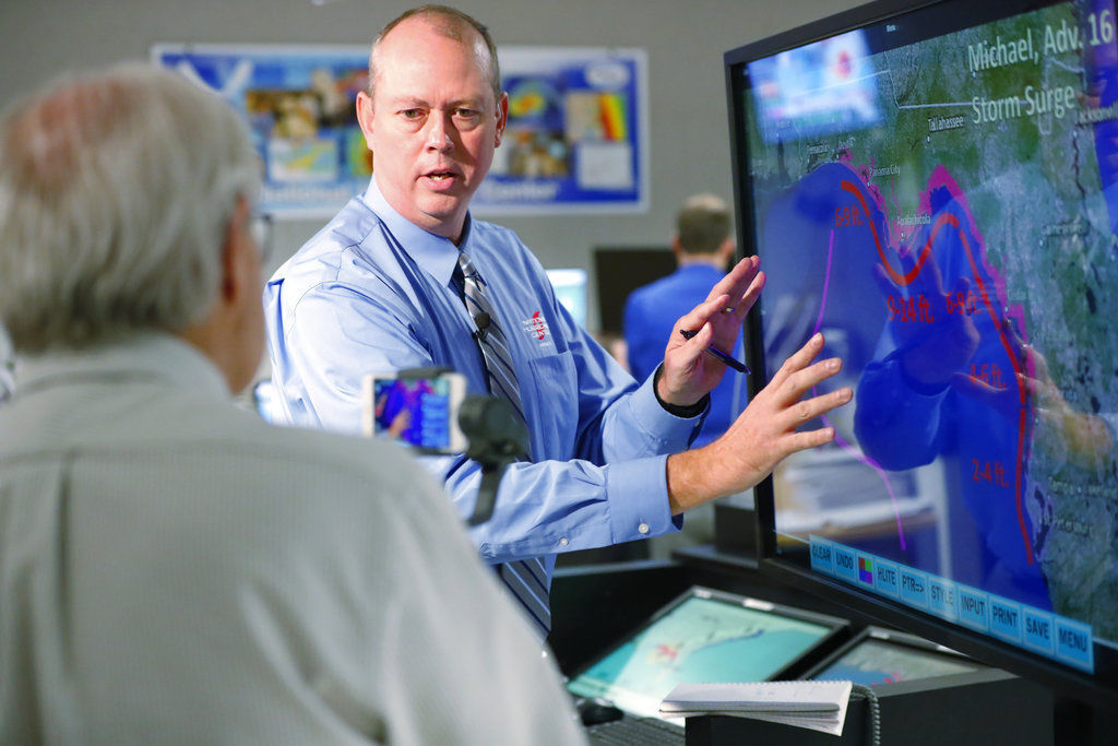 Hurricane Michael makes landfall